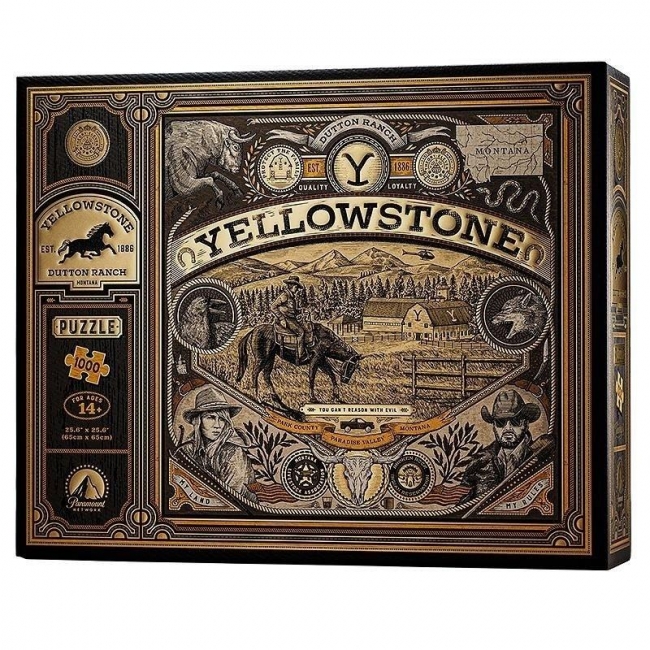 Yellowstone Jigsaw Puzzle od Theory11