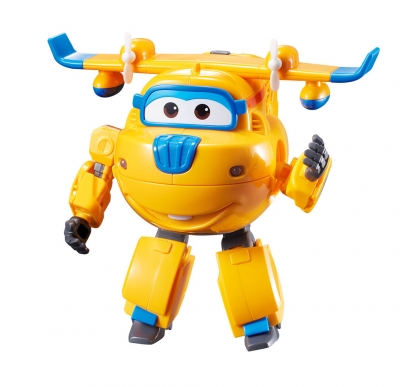 SUPER WINGS - samolot robot z dźwiękiem