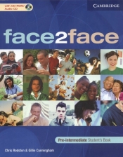 Face2face pre-intermediate students book + CD - Cunningham Gillie, Redston Chris