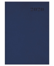 Kalendarz 2020 książkowy A4 Standard granatowy TOP