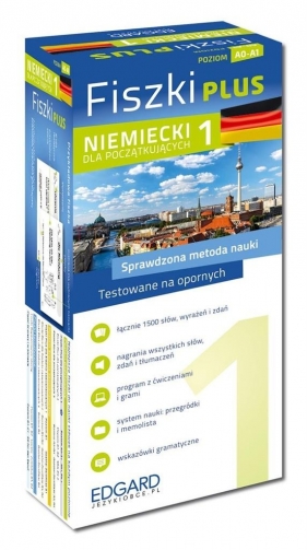 Niemiecki Fiszki PLUS dla początkujących 1 - Opracowanie zbiorowe