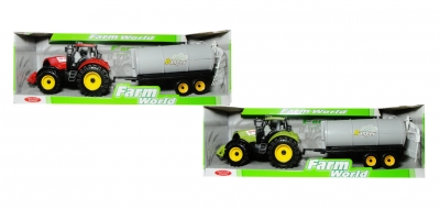 Traktor z beczką