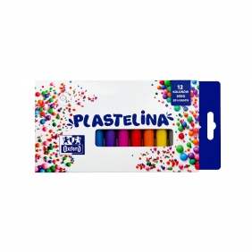Plastelina Oxford 12 kolorów