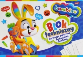 Blok techniczny A3/10K (10szt) BAMBINO