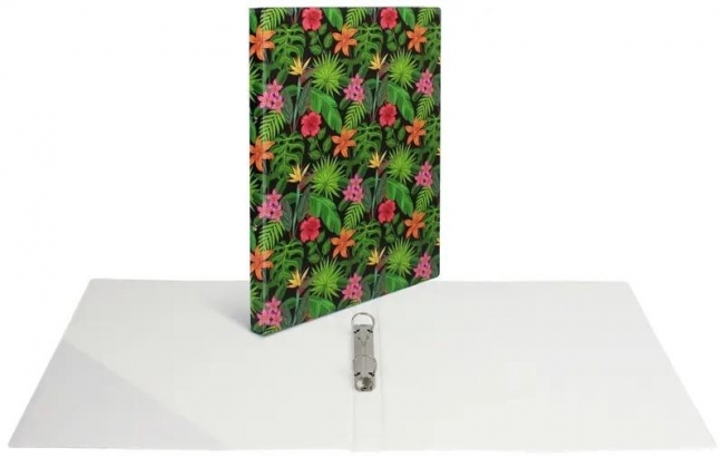 Segregator A4 2R 4cm nadruk flowers