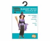 Zestaw Elegancka Czarownica rozm. 130/140cm