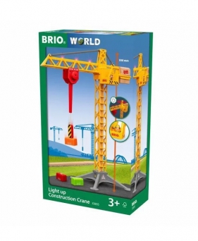 Brio World: Podświetlany Dźwig Budowlany (63383500)
