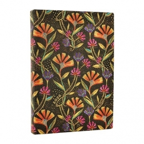 Kalendarz Paperblanks 2026 Wild Flowers Day-at-a-Time Midi miękka okładka