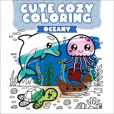 Cute Cozy Coloring. Oceany