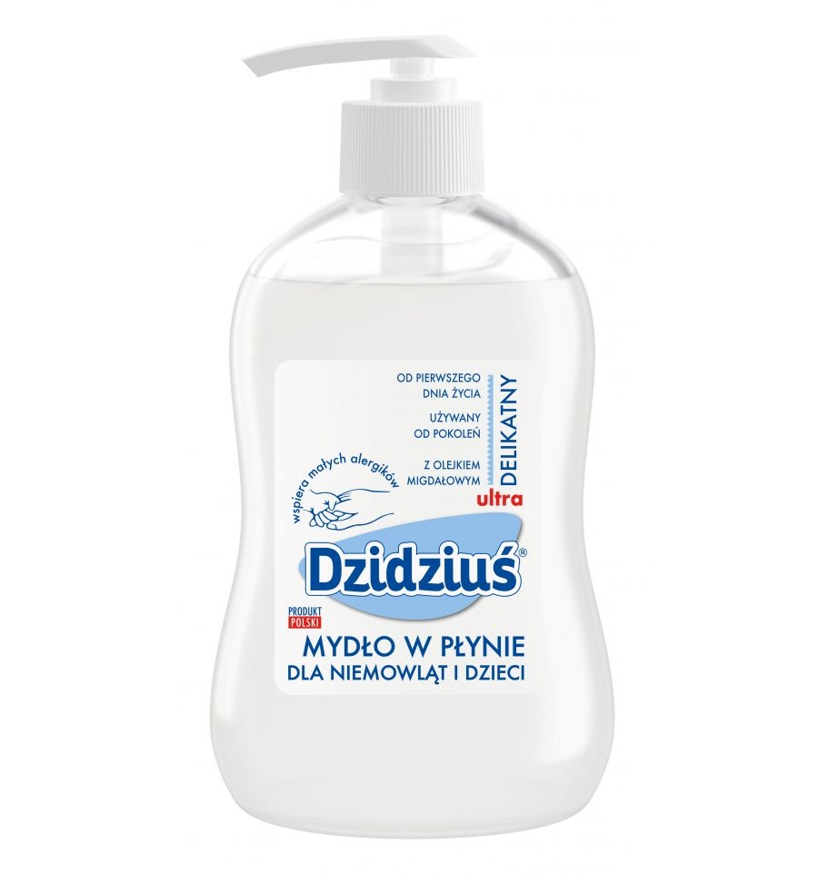 Dzidziuś, Mydło w płynie z olejkiem migdałowym - 300ml