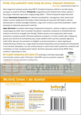 Informatyka Europejczyka iPodręcznik dla szkół ponadgimnazjalnych z płytą CD - Skłodowski Jarosław