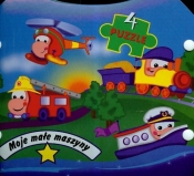Moje małe maszyny 4 puzzle - <br />