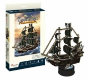 Puzzle 3D Okręt piracki Zemsta Królowej Anny 100el