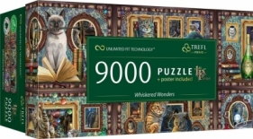 Puzzle 9000 Whiskered Wonders Lisa Parker TREFL