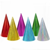 Czapeczka holograficzna 23cm MIX