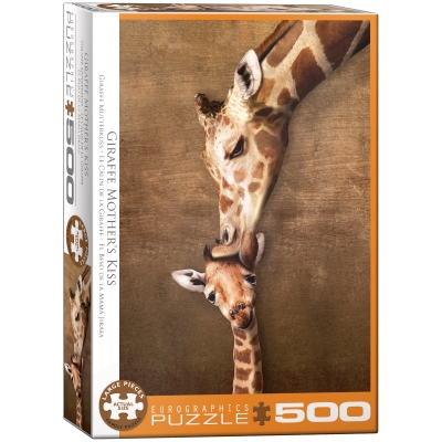 <img src='https://webimage.pl/pics/356/3/d628136303019.jpg' style='height:440px' /> Puzzle 500 Giraffe Mother's Kiss 6500-0301