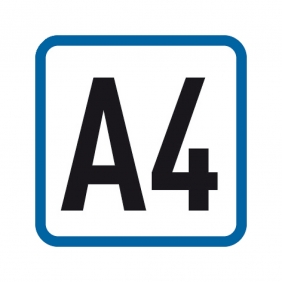 Teczka rysunkowa z gumką A4 PP - biało-przezroczysty