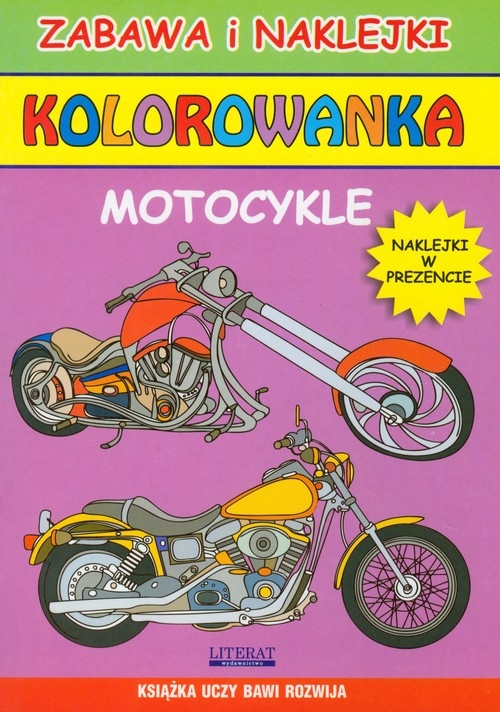 Motocykle Kolorowanka