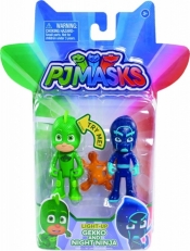 PJ MASKS Świecąca figurka 2-pak, Gekko i Ninja (JP-24810-3)