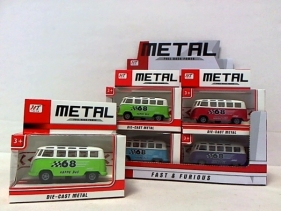 Autobus metalowy 12x11x6