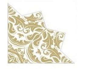 Serwetki round star gold SDH020009 gwiazdka
