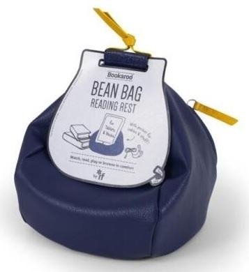 Bean Bag Pufa z kieszonką pod książkę/tablet grana