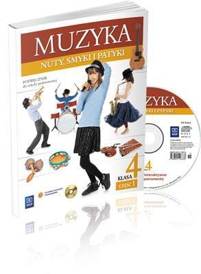 Muzyka Nuty, smyki i patyki 4 Podręcznik z płytą CD Część 1