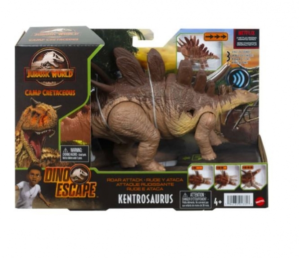 Figurka Jurassic World Ryczący dinozaur Kentrozaur (GWD06/HCL93)