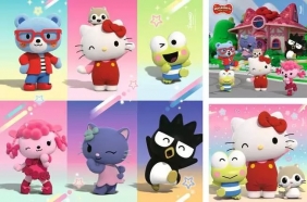 Ravensburger, Puzzle 3x49: Hello Kitty (12001035)