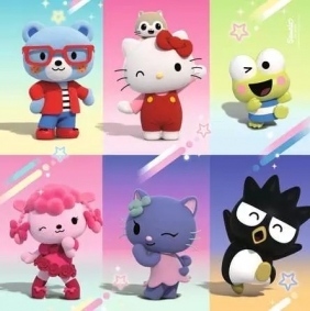 Ravensburger, Puzzle 3x49: Hello Kitty (12001035)