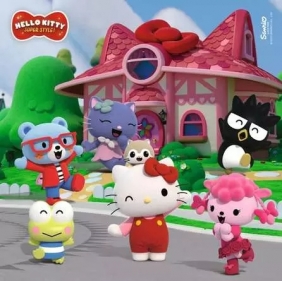 Ravensburger, Puzzle 3x49: Hello Kitty (12001035)