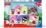Ravensburger, Puzzle 3x49: Hello Kitty (12001035) Wiek: 5+