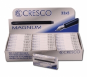 Naboje do pióra Cresco 5szt MAGNUM niebieskie (080037)
