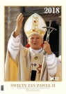 Kalendarz 2018 Św. J. Paweł II Portrety BIAŁY KRUK