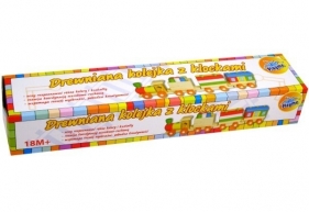 BRIMAREX Drewniany Pocią g + 3 Wagony