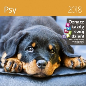 Kalendarz 2018 Psy