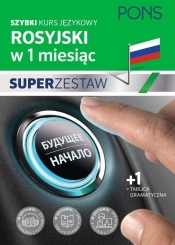Rosyjski w 1 miesiąc Super zestaw