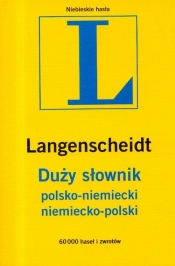 Duży słownik polsko-niemiecki niemiecko-polski