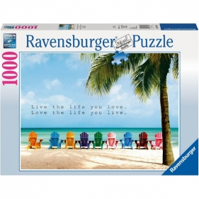 Puzzle Live The Life You Love 1000 elementów (196357)