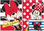 Teczka z gumką A4+ LUX UV Myszka Minnie (10szt)