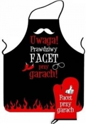 Prawdziwy facet. Zestaw kuchenny: fartuch + rękawica