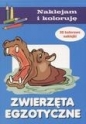 Zwierzęta egzotyczne Naklejam i koloruję - Aleksander Małecki