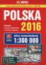 Atlas samochodowy Polska 2016 1:300 000