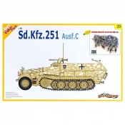 DRAGON Sd.Kfz.251 Ausf.C Bonus Germany (9135)