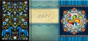 Kalendarz książkowy 2021 Dzienny B6 mix