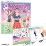  Zestaw Dress Me Up Top Model Sport 13808A6+