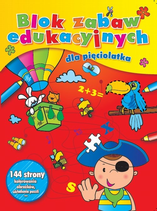 Blok Zabaw edukacyjnych dla pięciolatka