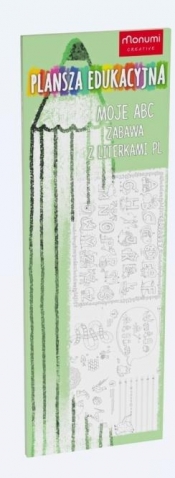 Plansza edukacyjna. Zabawa z literkami - Opracowanie zbiorowe