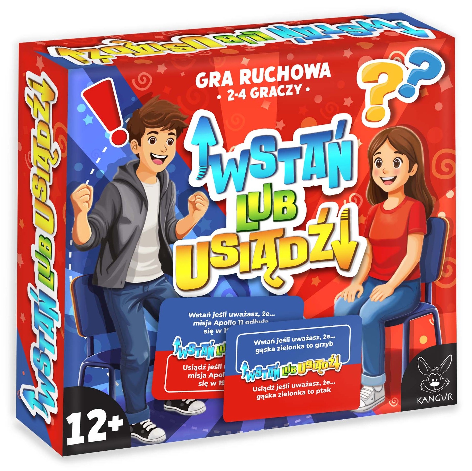 Wstań lub Usiądź - Gra Ruchowa