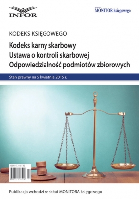 Kodeks karny skarbowy Ustawa o kontroli skarbowej Odpowiedzialnosc podmiotów zbiorowych